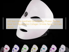 Handheld Gene Biology Photon Therapy Mask Skin Rejuvenation Collagen Wrinkle LED face mask