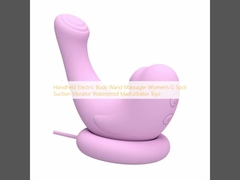 Handheld Electric Body Wand Massager Women's G Spot Suction Vibrator Waterproof Masturbator Toys