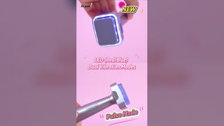 Bio 6 Vibrating blue (red) light skin microneedle beauty device